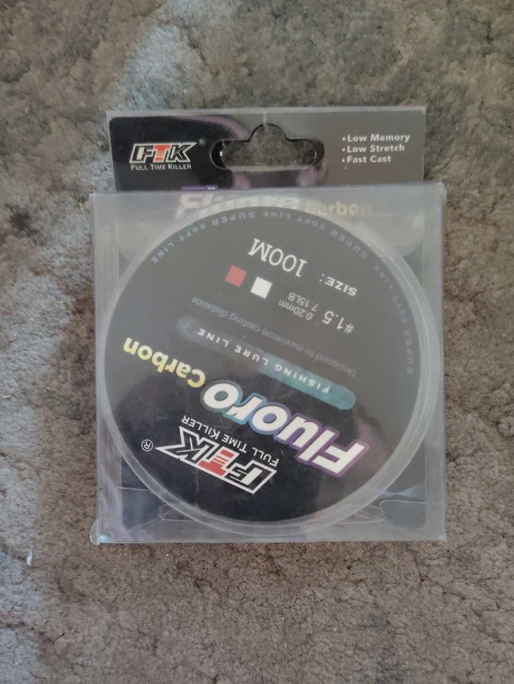 FTK Fluoro Carbon Fishing Line - Clear